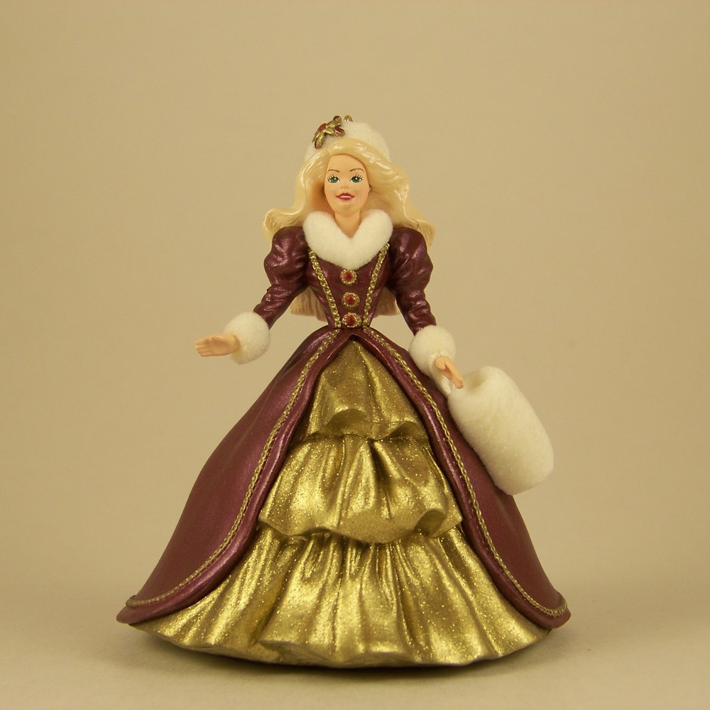 1996 Hallmark Holiday Barbie Ornament